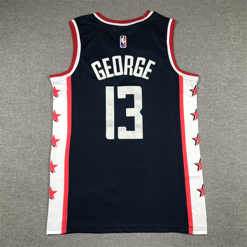 Men's LA Clippers Paul George Nike Navy 2022/23 Swingman Jerseys