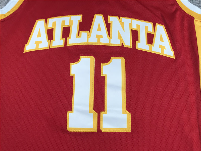 Men's Atlanta Hawks Trae Young #11 Red 2019/20 Swingman Jerseys
