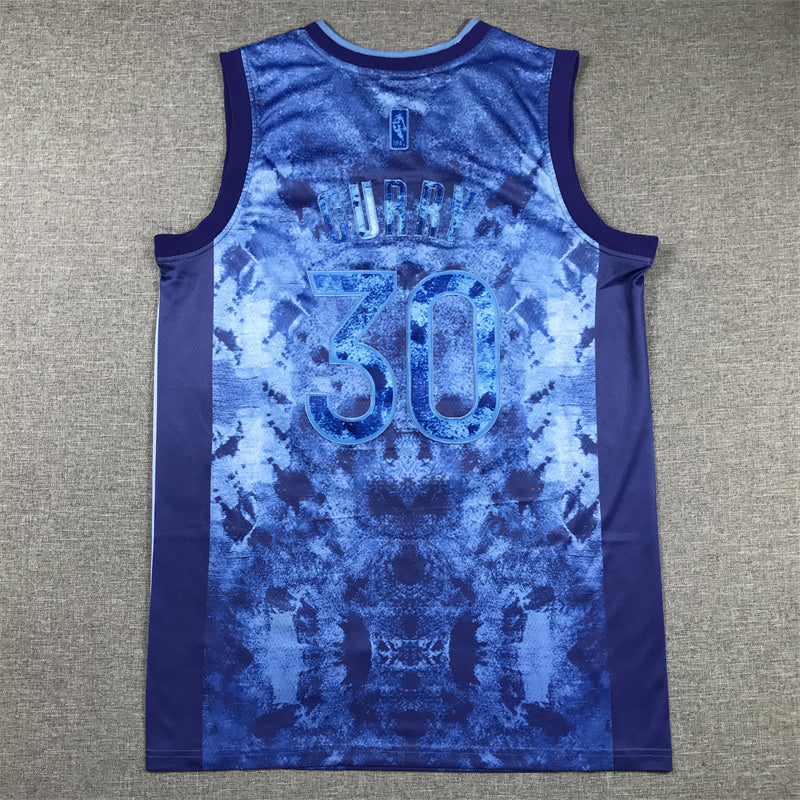 Men's Golden State Warriors Stephen Curry #30 Royal Select Series Swingman Jerseys