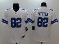 Men's Dallas Cowboys Jason Witten #82 White Fashion Game Jerseys