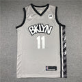 Men's Brooklyn Nets Kyrie Irving Gray 2019 Fast Break Player Movement Jerseys