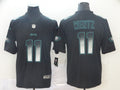 Men's Philadelphia Eagles Carson Wentz #11 Black Replica Game Jerseys
