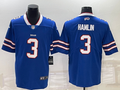 Men's Buffalo Bills Damar Hamlin #3 Royal Game Jerseys