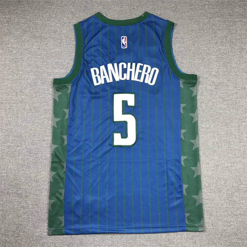 Men's Orlando Magic Paolo Banchero #5 Royal 2022/23 Swingman Jerseys - Statement Edition