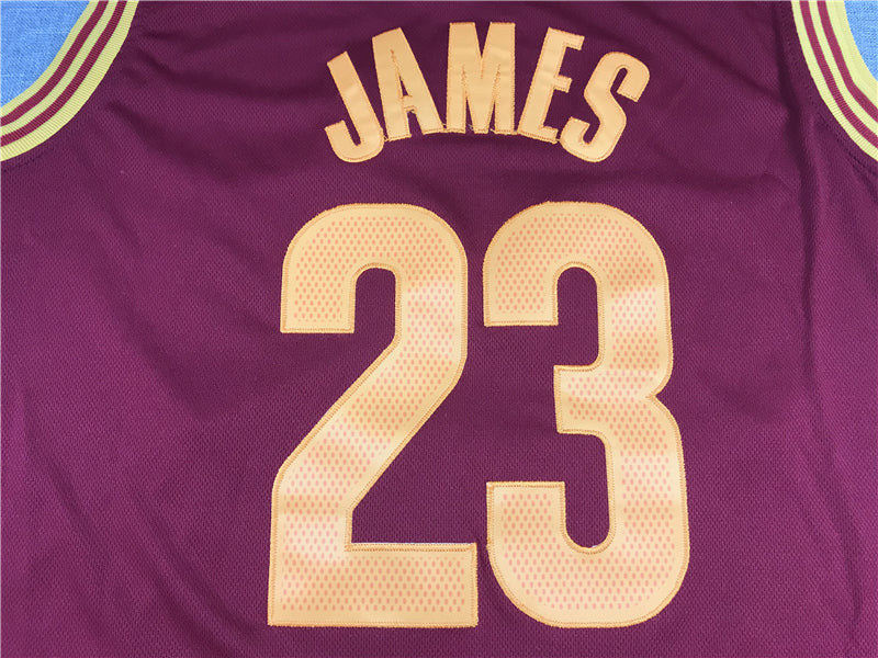 Men's Cleveland Cavaliers LeBron James #23 Red Swingman Fashion Jerseys