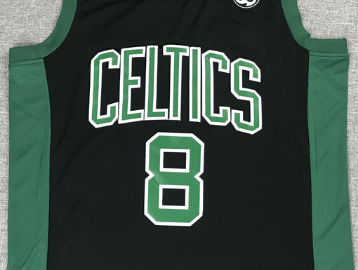 Men's Boston Celtics Kemba Walker #8 NBA Black Game Jerseys
