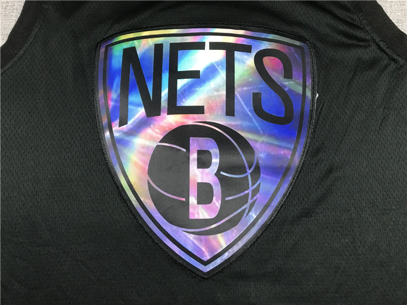 Men's Brooklyn Nets Kyrie Irving #11 Black Swingman Player Jerseys