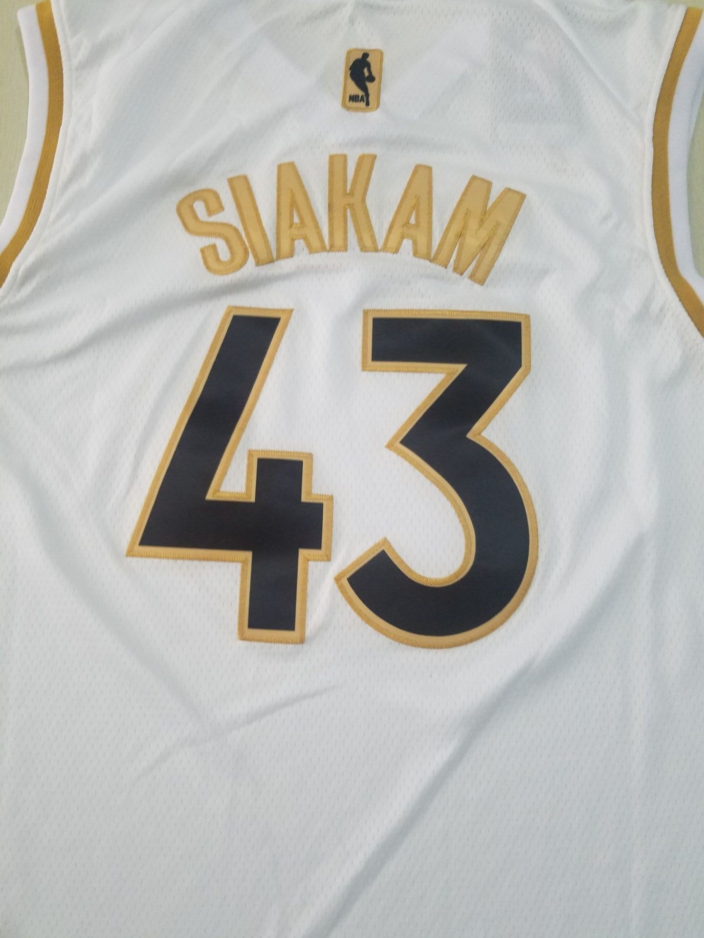 Men's Toronto Raptors Pascal Siakam White Swingman Player Jerseys