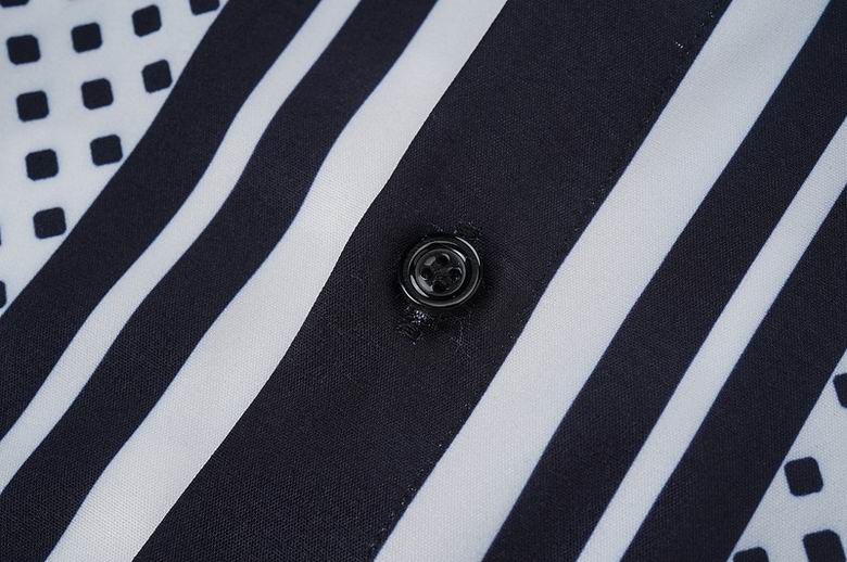 Dolce & Gabbana DG Black & White Bandana Print Short-Sleeve Shirt