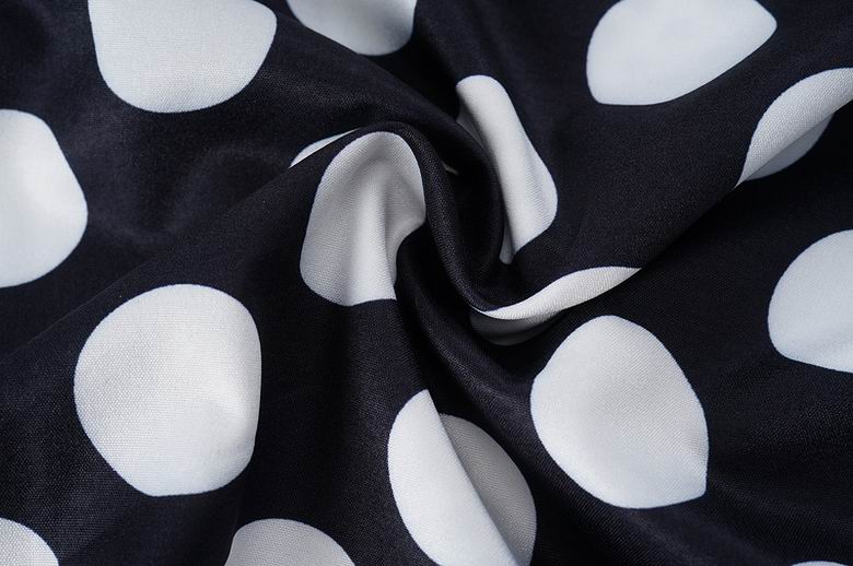 Dolce & Gabbana DG Black & White Bandana Print Short-Sleeve Shirt