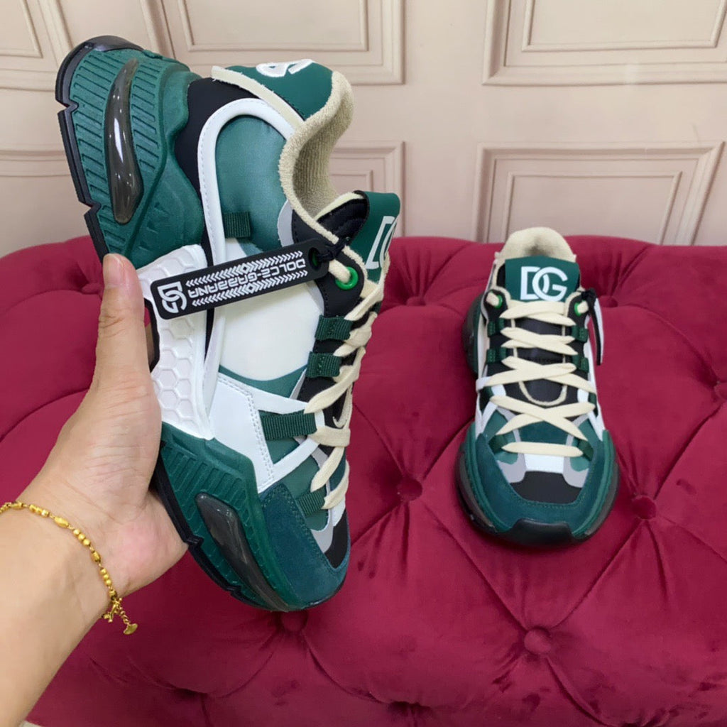 Dolce & Gabbana DG Monogram Chunky Sneakers | Unisex Luxury Couple Shoes