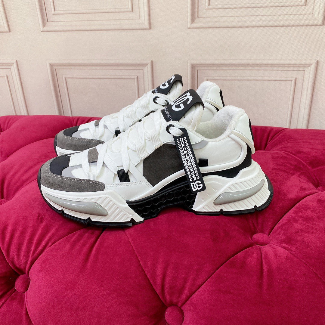Dolce & Gabbana DG Monogram Chunky Sneakers | Unisex Luxury Couple Shoes