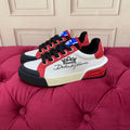 Dolce & Gabbana Portofino Graffiti Sneakers – Unisex Couple's Luxury Casual Shoes