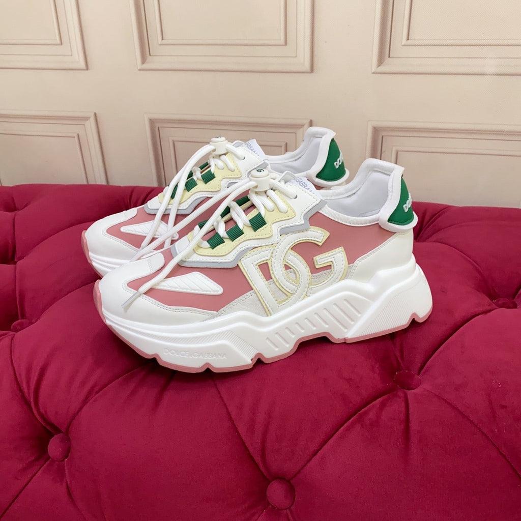 Dolce & Gabbana DG Monogram Chunky Sneakers | Unisex Luxury Couple Shoes