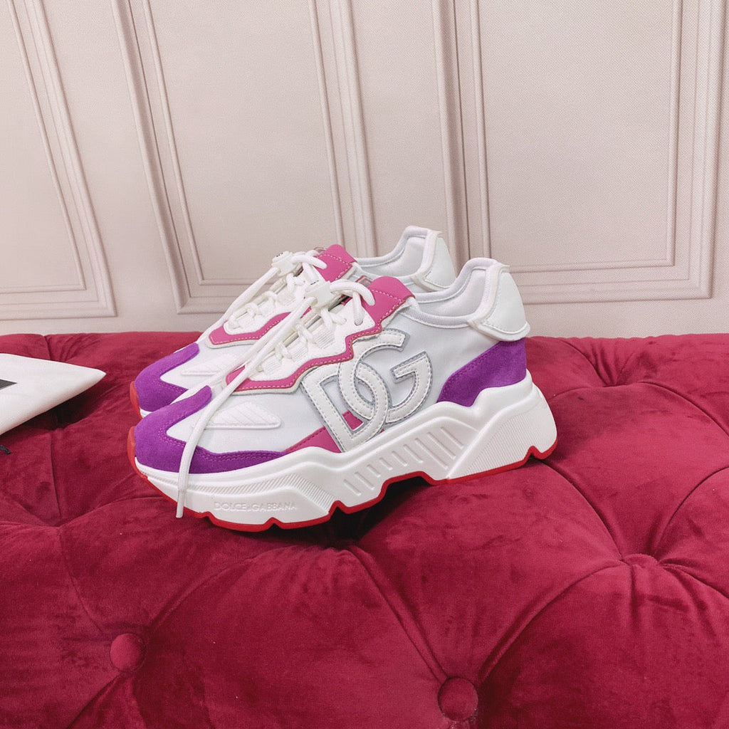 Dolce & Gabbana DG Monogram Chunky Sneakers | Unisex Luxury Couple Shoes