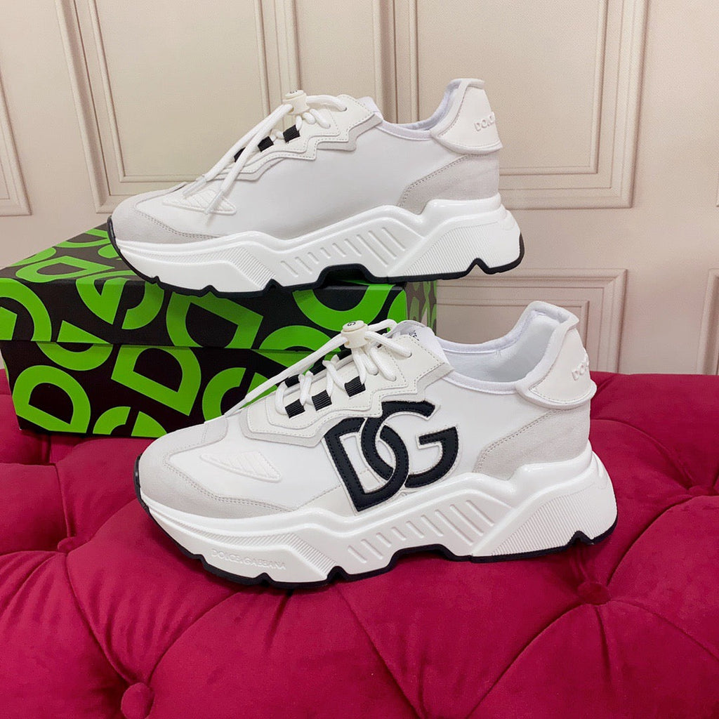 Dolce & Gabbana DG Monogram Chunky Sneakers | Unisex Luxury Couple Shoes