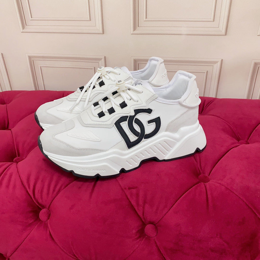 Dolce & Gabbana DG Monogram Chunky Sneakers | Unisex Luxury Couple Shoes