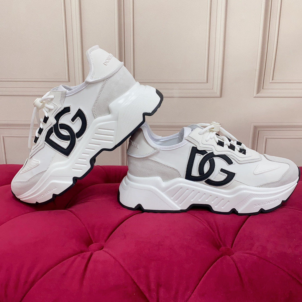 Dolce & Gabbana DG Monogram Chunky Sneakers | Unisex Luxury Couple Shoes