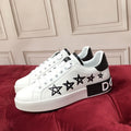 Dolce & Gabbana Portofino Graffiti Sneakers – Unisex Couple's Luxury Casual Shoes