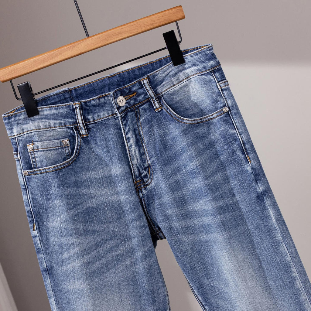 Dolce & Gabbana DG VIBE3 Embroidered Logo Slim Fit Jeans