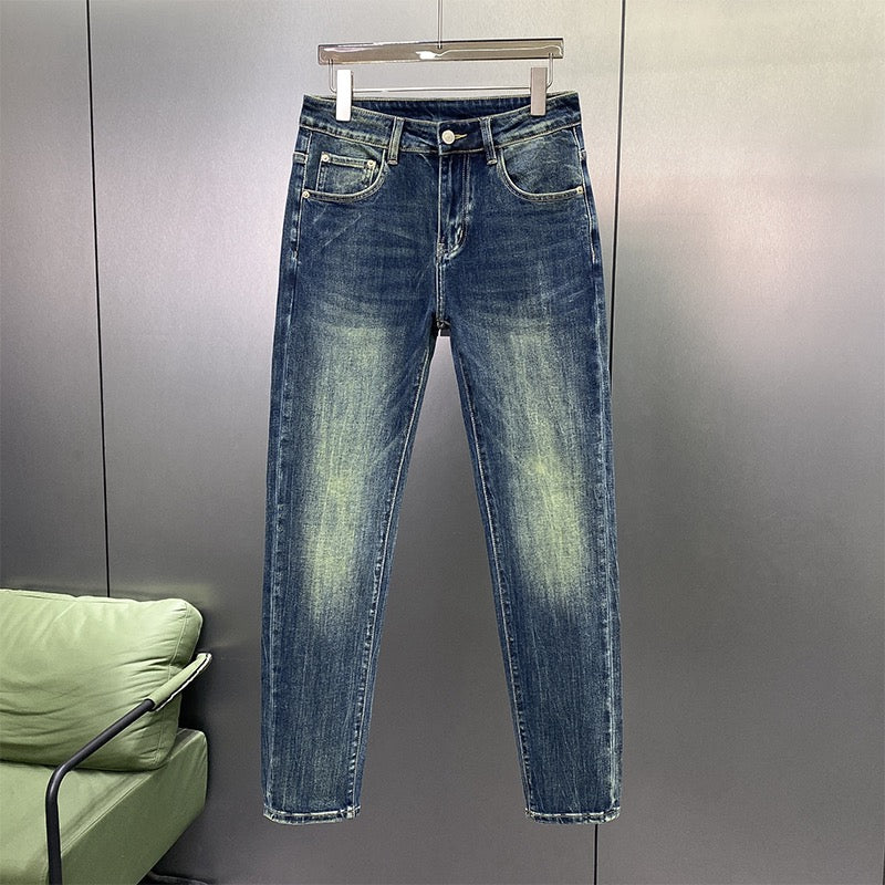 Dolce & Gabbana DG VIBE3 Embroidered Logo Slim Fit Jeans