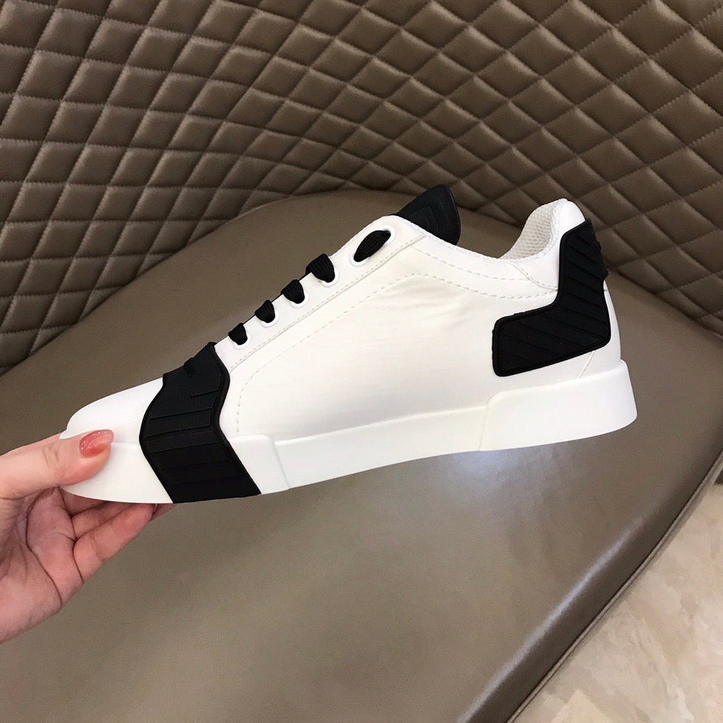 Dolce & Gabbana Portofino Graffiti Sneakers – Unisex Couple's Luxury Casual Shoes