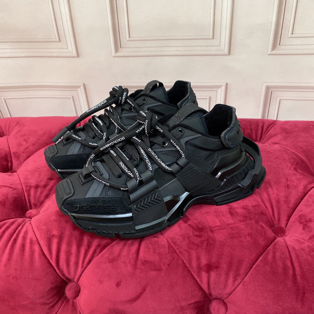 Dolce & Gabbana DG Monogram Chunky Sneakers | Unisex Luxury Couple Shoes