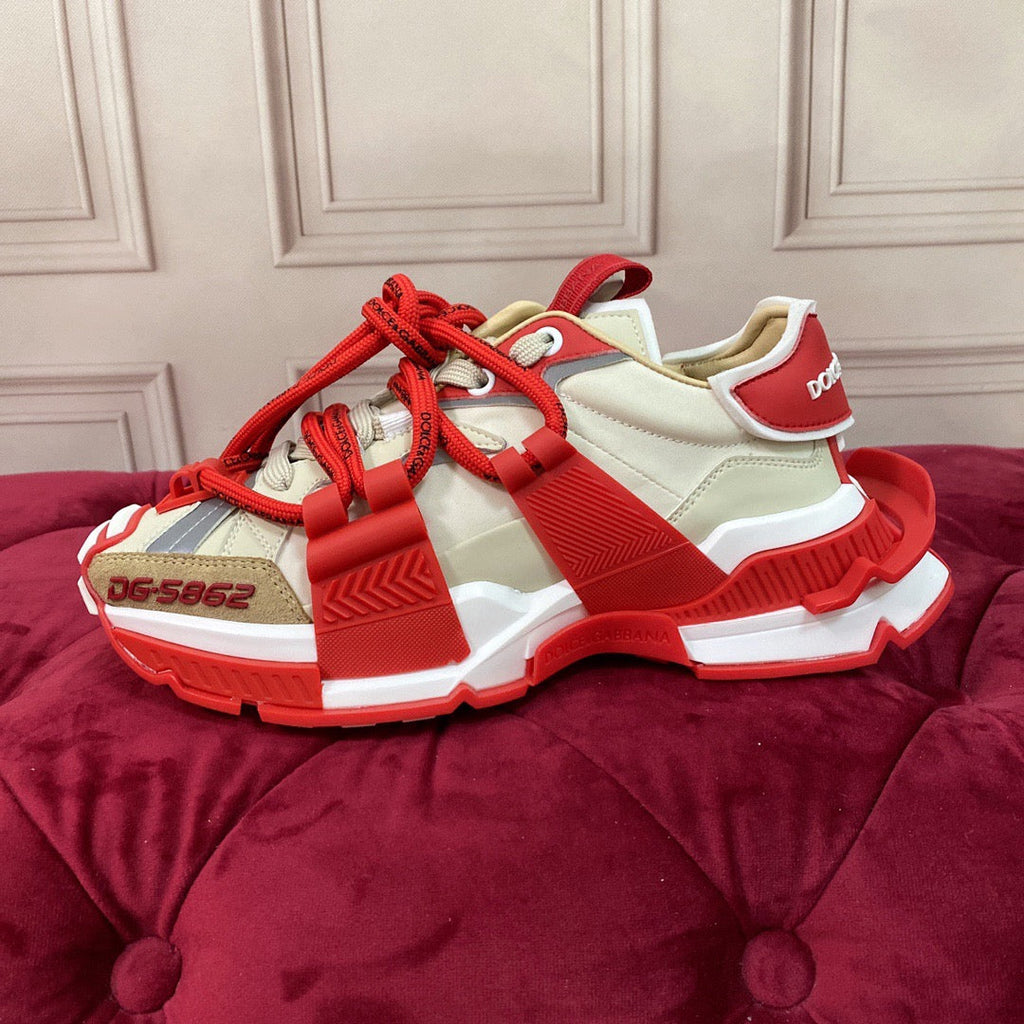 Dolce & Gabbana DG Monogram Chunky Sneakers | Unisex Luxury Couple Shoes