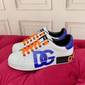 Dolce & Gabbana Portofino Graffiti Sneakers – Unisex Couple's Luxury Casual Shoes