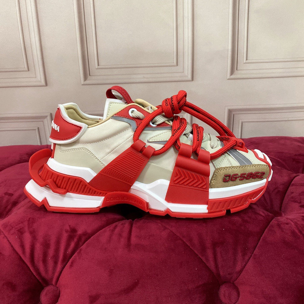 Dolce & Gabbana DG Monogram Chunky Sneakers | Unisex Luxury Couple Shoes