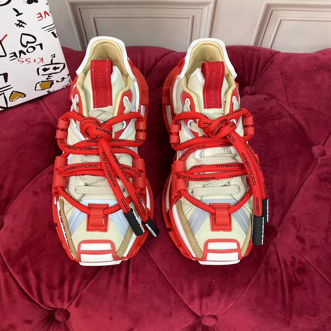 Dolce & Gabbana DG Monogram Chunky Sneakers | Unisex Luxury Couple Shoes