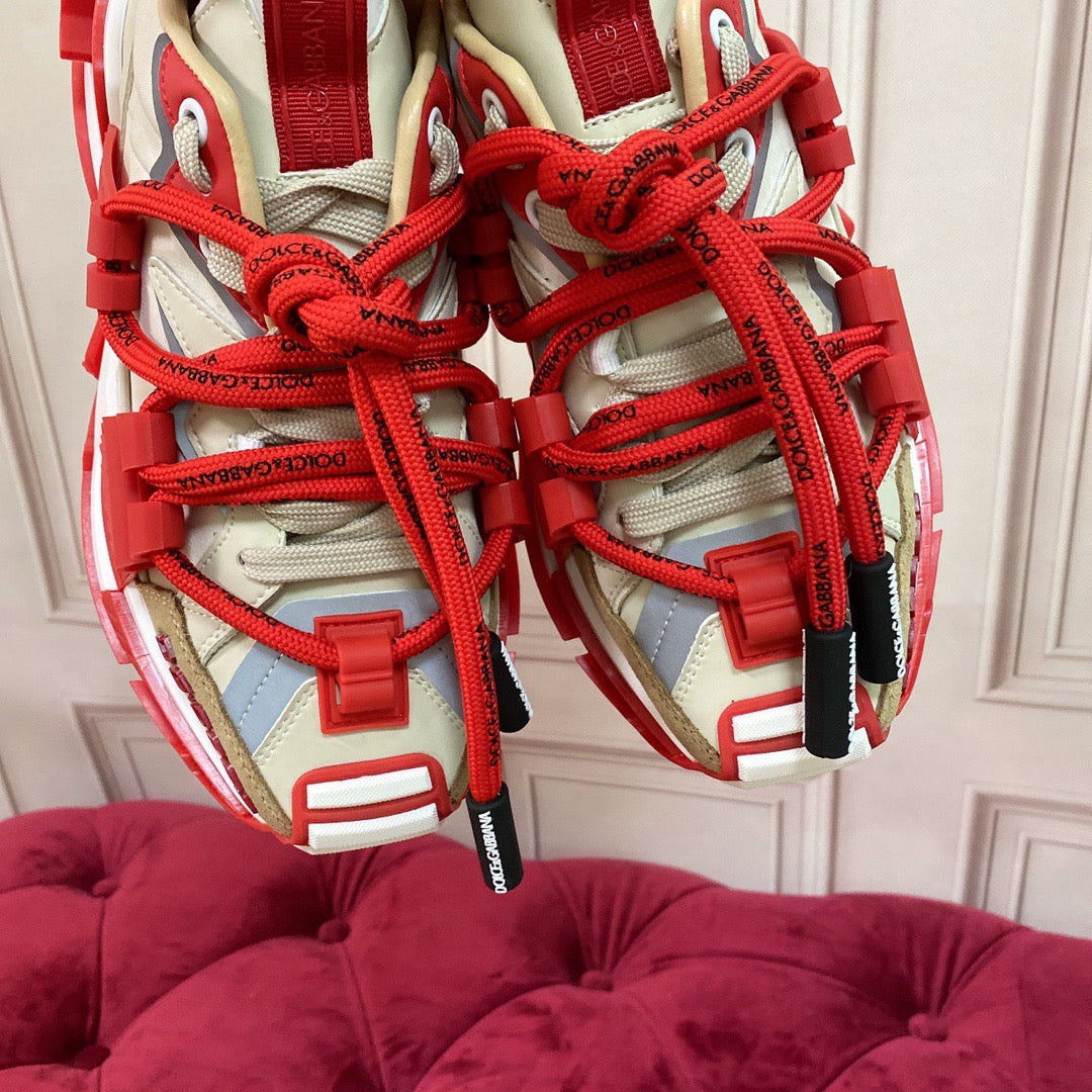 Dolce & Gabbana DG Monogram Chunky Sneakers | Unisex Luxury Couple Shoes