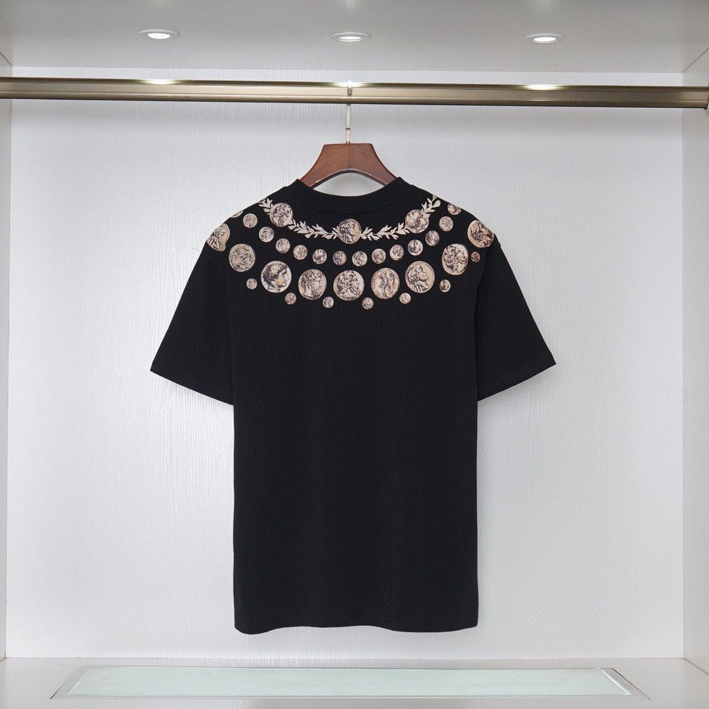 DOLCE&GABBANA DG Logo Print Pure Cotton T-Shirt – Black & White | S–XXL