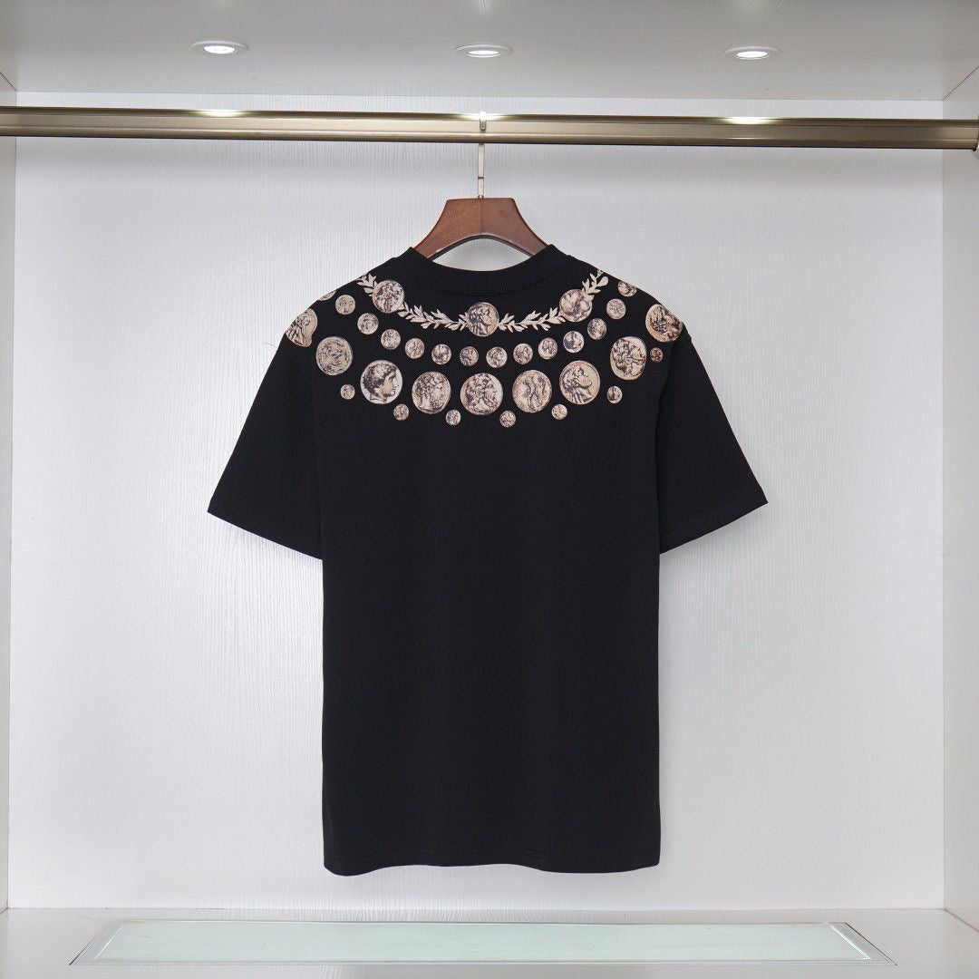 DOLCE&GABBANA DG Logo Print Pure Cotton T-Shirt – Black & White | S–XXL