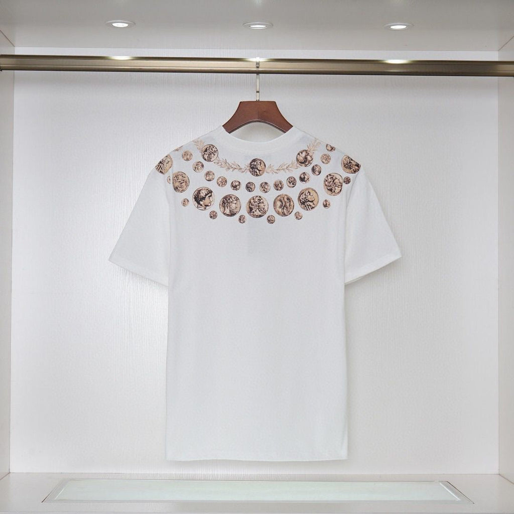 DOLCE&GABBANA DG Logo Print Pure Cotton T-Shirt – Black & White | S–XXL
