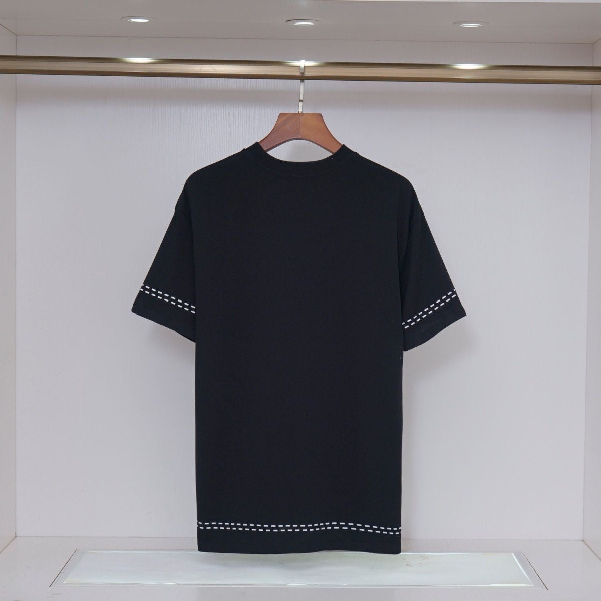 DOLCE&GABBANA DG Logo Print Pure Cotton T-Shirt – Black & White | S–XXL