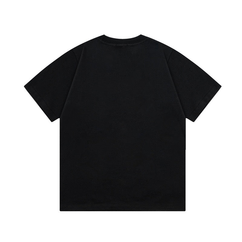 DOLCE&GABBANA DG Logo Print Pure Cotton T-Shirt – Black & White | S–XXL