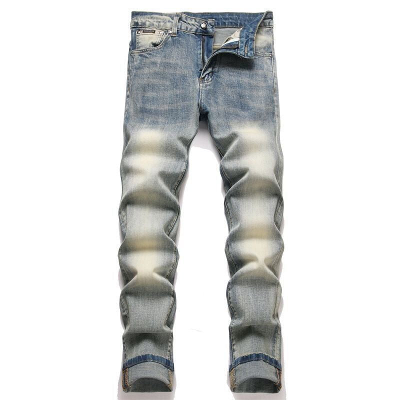 Dolce & Gabbana DG VIBE3 Embroidered Logo Slim Fit Jeans