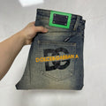 Dolce & Gabbana DG VIBE3 Embroidered Logo Slim Fit Jeans