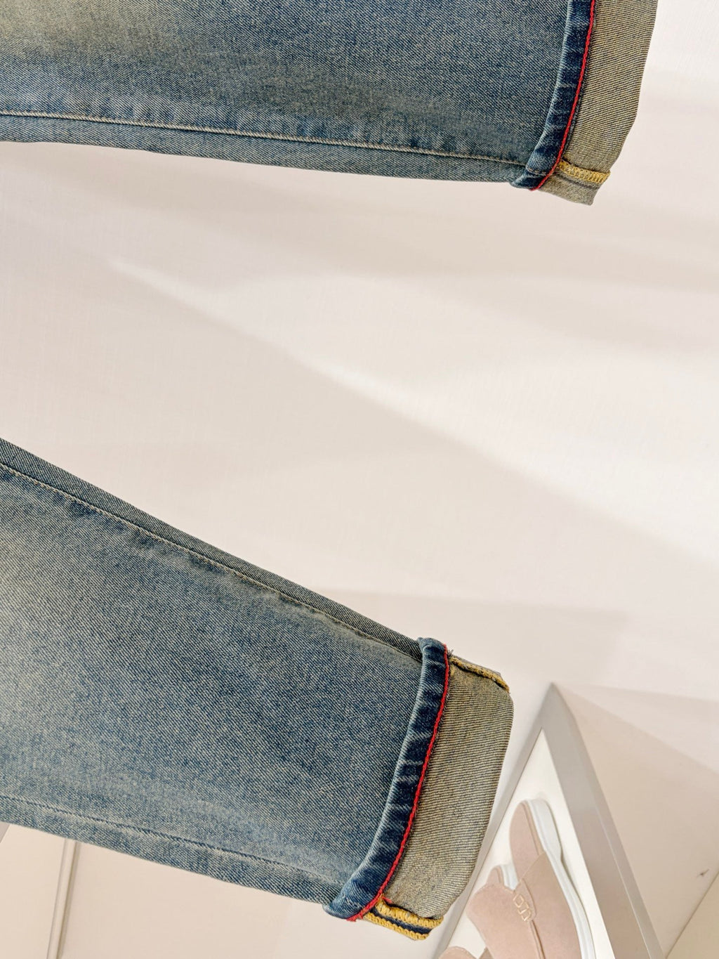 Dolce & Gabbana DG VIBE3 Embroidered Logo Slim Fit Jeans