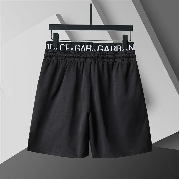 Dolce & Gabbana DG Colorblock Graphic Print Beach Shorts