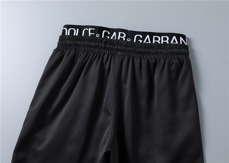 Dolce & Gabbana DG Colorblock Graphic Print Beach Shorts