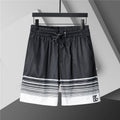 Dolce & Gabbana DG Colorblock Graphic Print Beach Shorts