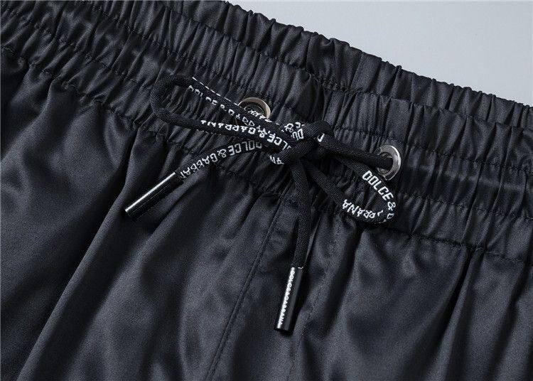 Dolce & Gabbana DG Colorblock Graphic Print Beach Shorts