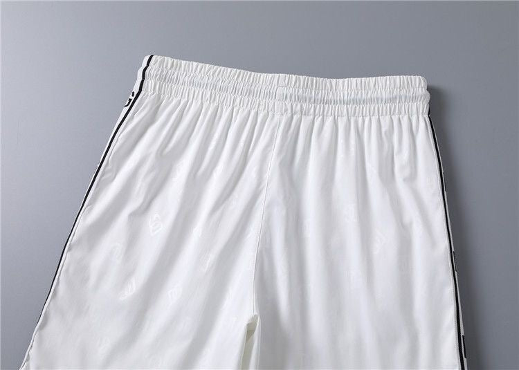 Dolce & Gabbana DG Colorblock Graphic Print Beach Shorts