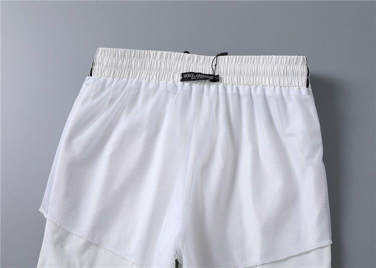 Dolce & Gabbana DG Colorblock Graphic Print Beach Shorts