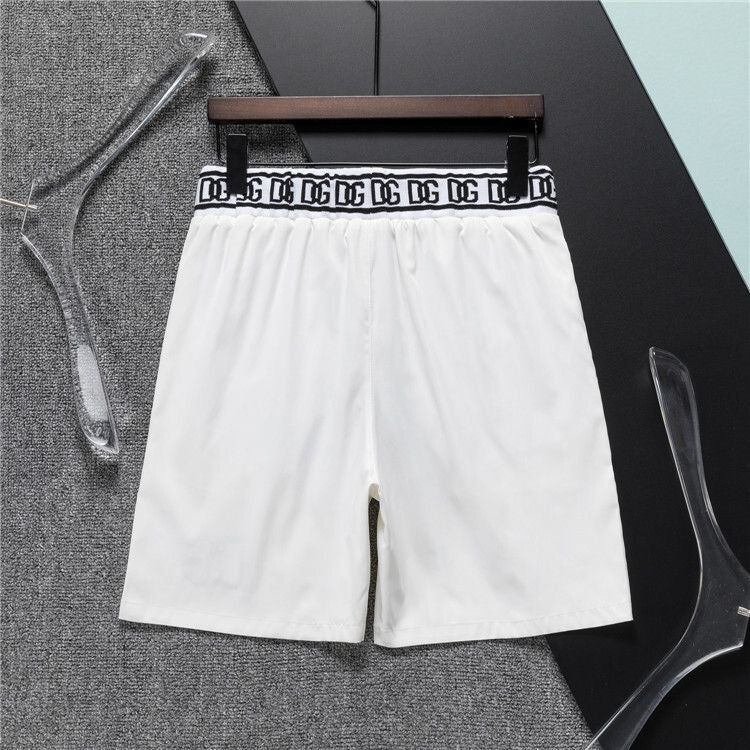Dolce & Gabbana DG Colorblock Graphic Print Beach Shorts