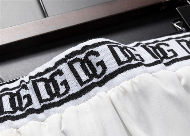Dolce & Gabbana DG Colorblock Graphic Print Beach Shorts