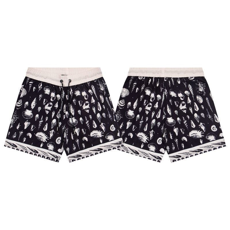Dolce & Gabbana DG Colorblock Graphic Print Beach Shorts