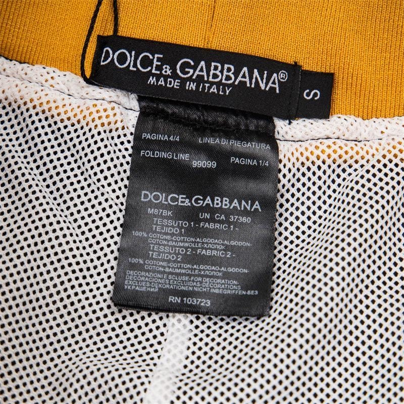 Dolce & Gabbana DG Colorblock Graphic Print Beach Shorts